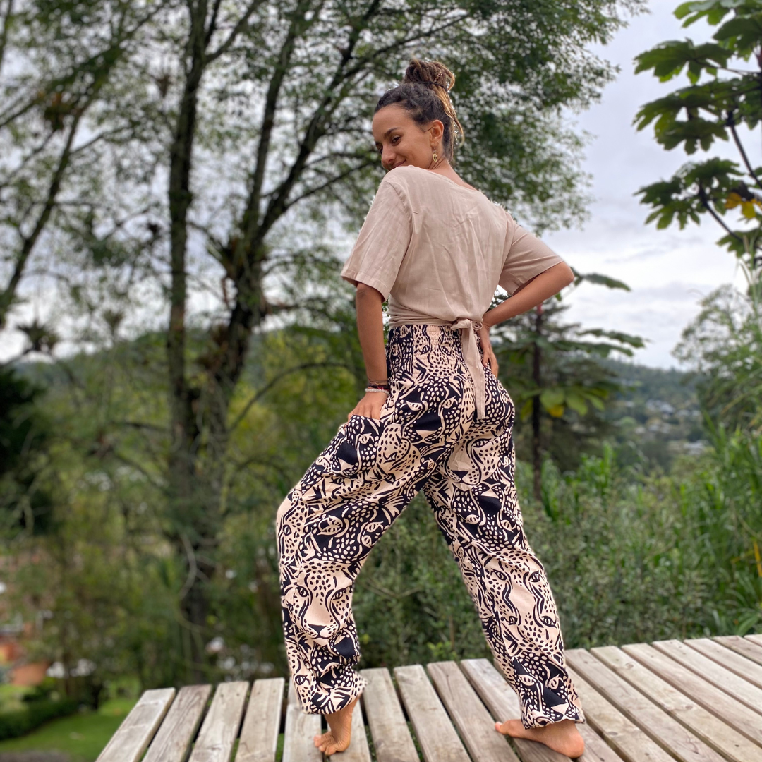 Pantalón jaguar negro