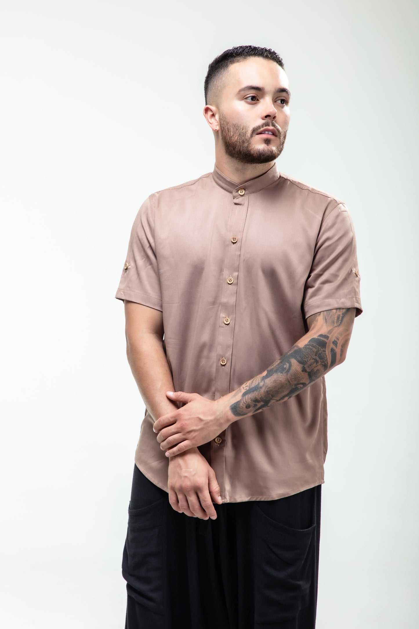 Camisa Básica Manga Corta Kamel