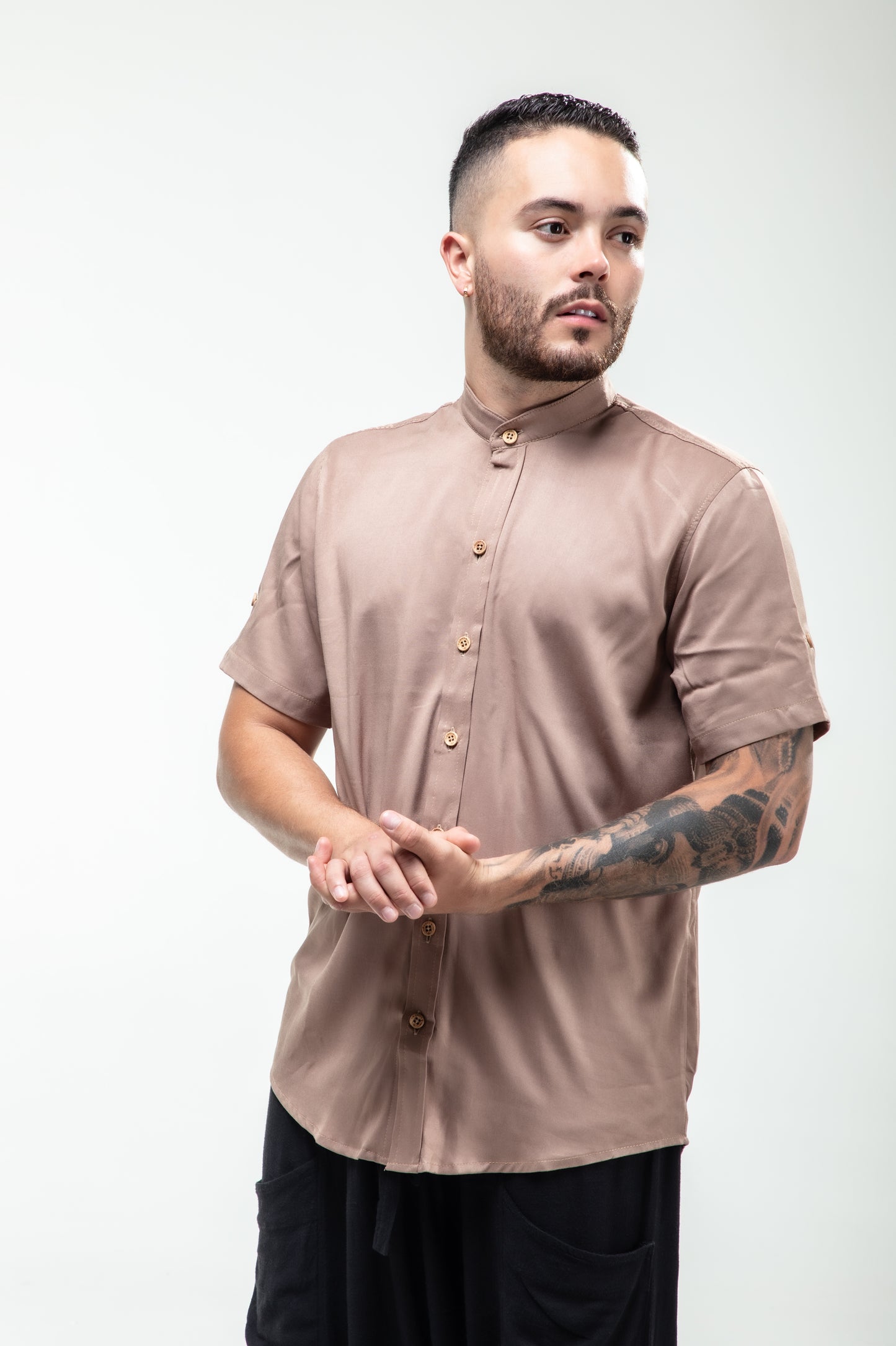 Camisa Básica Manga Corta Kamel