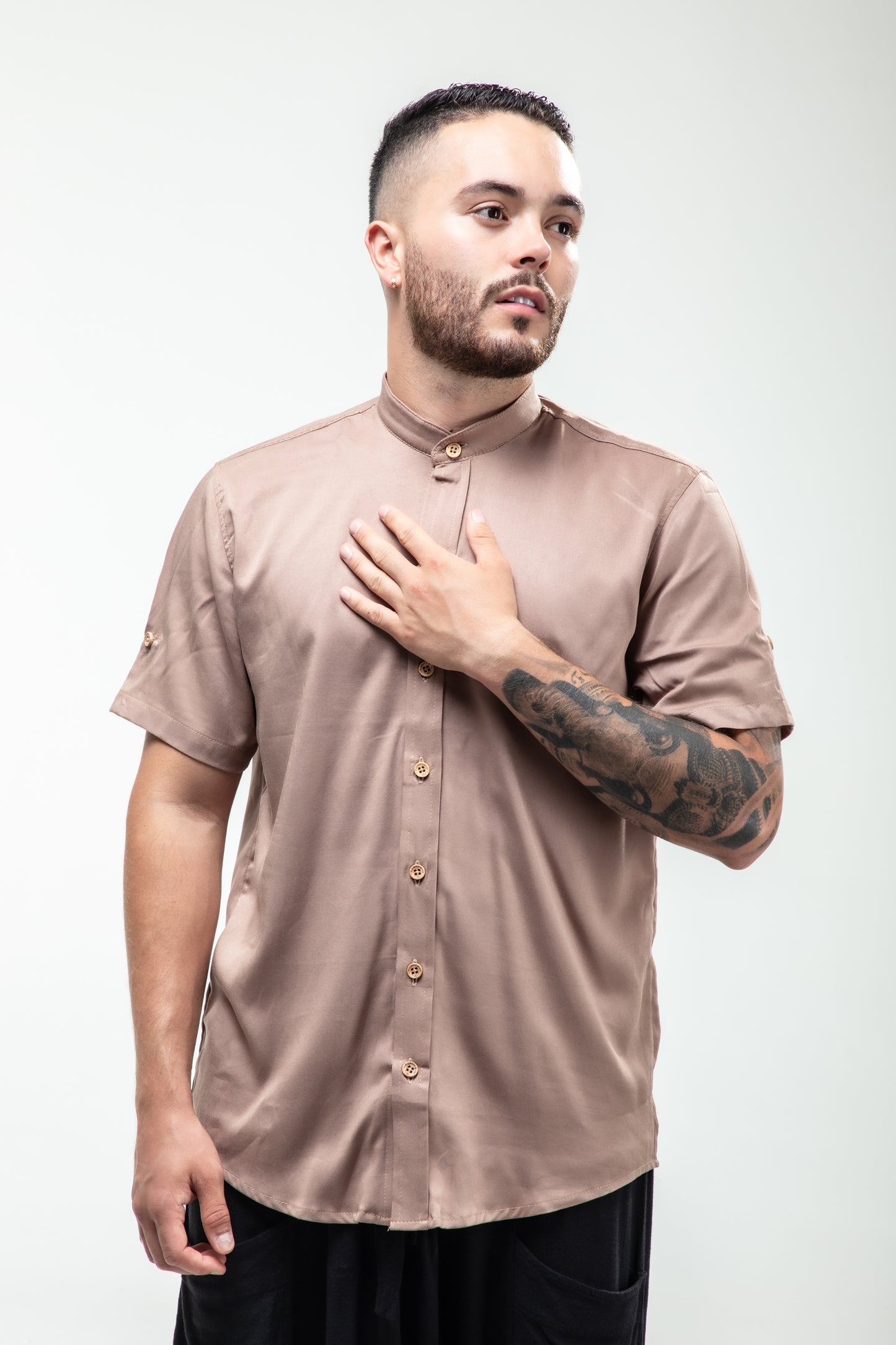 Camisa Básica Manga Corta Kamel