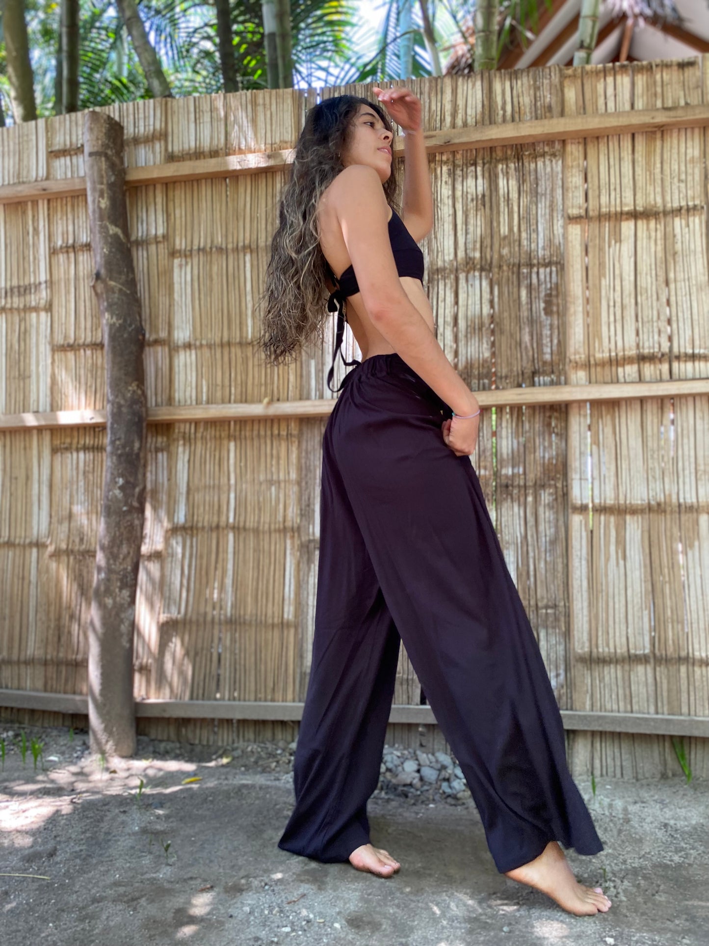 Pantalón Relajado Negro