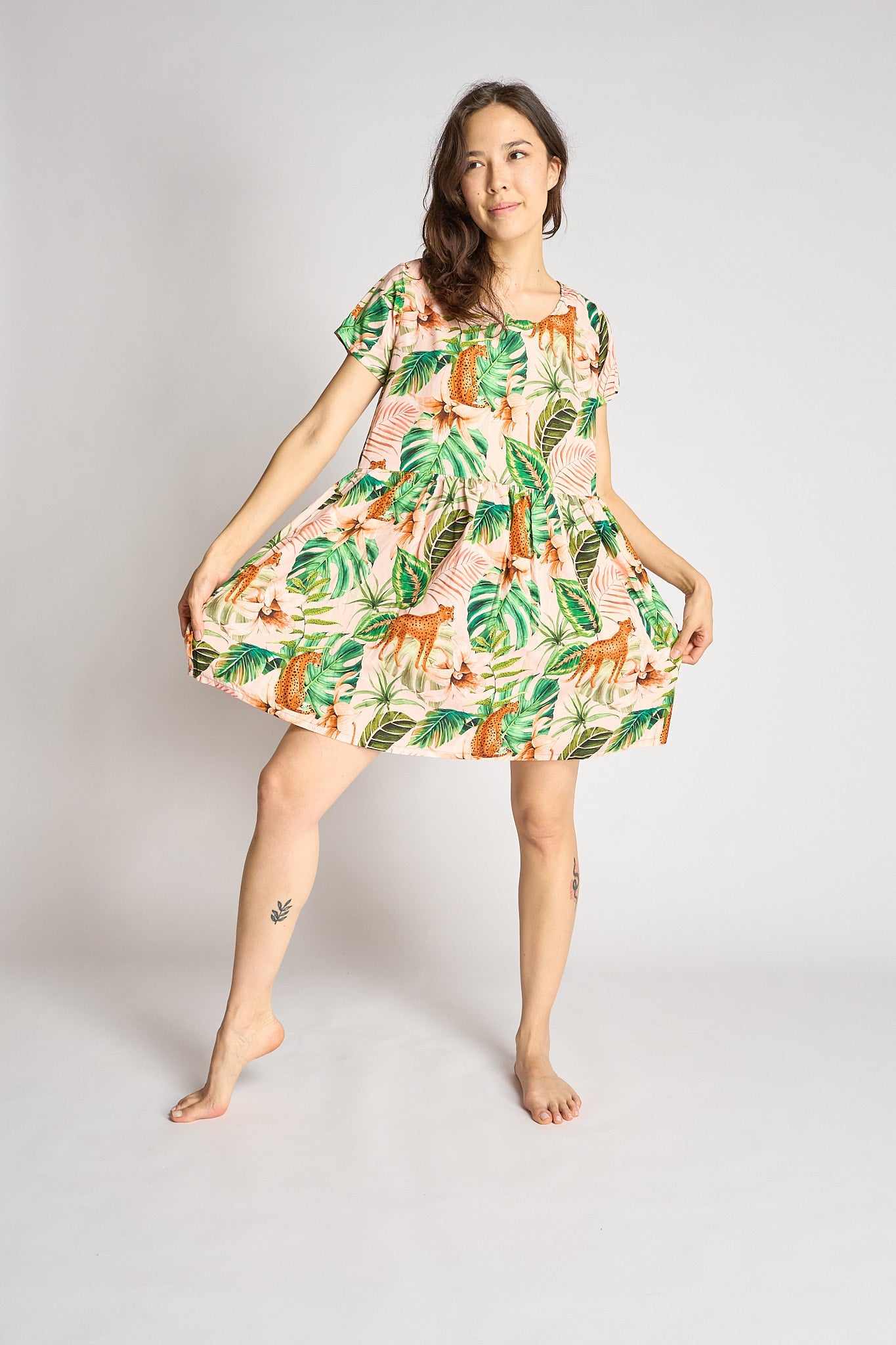 Vestido Maxi Jaguar de Primavera
