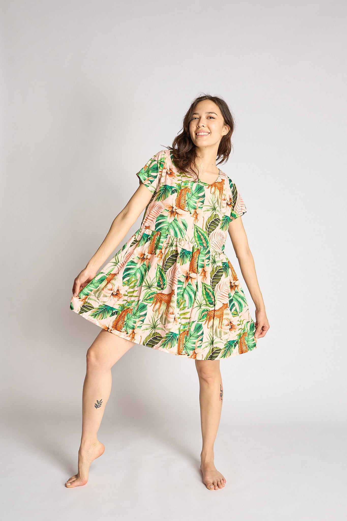 Vestido Maxi Jaguar de Primavera