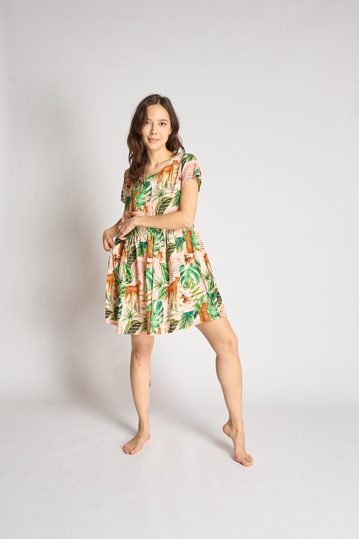 Vestido Maxi Jaguar de Primavera
