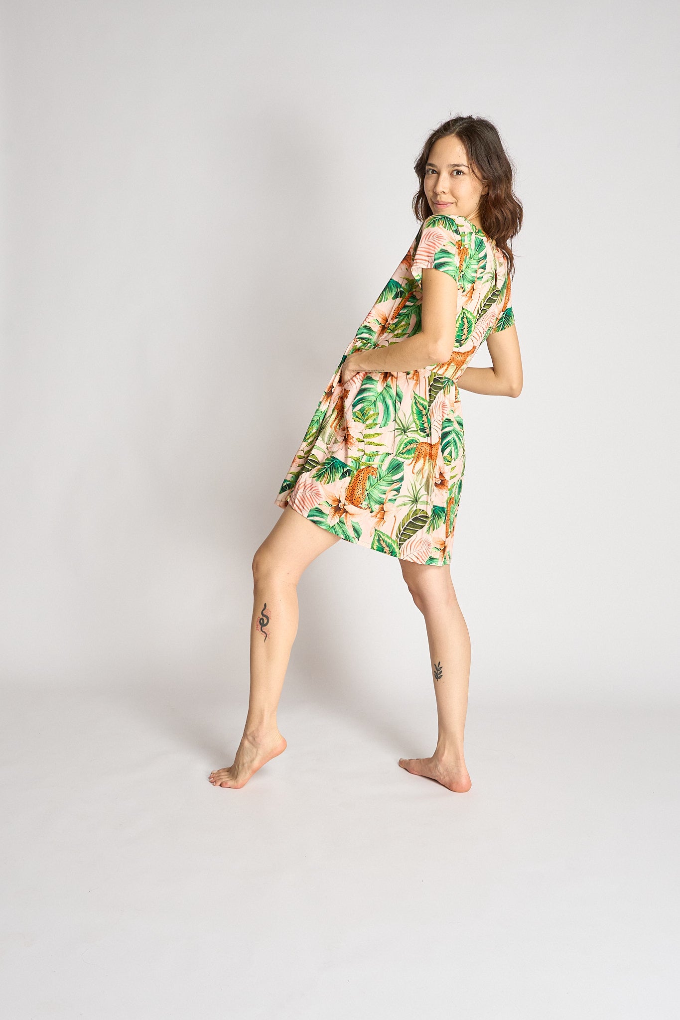Vestido Maxi Jaguar de Primavera