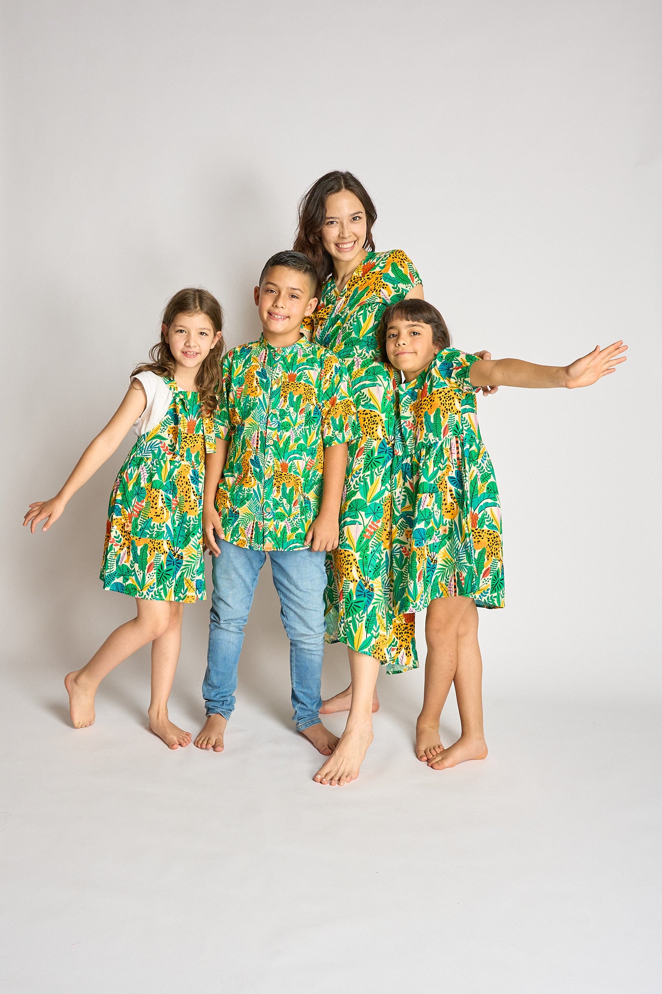 Camisa Niño Jaguar Tropical