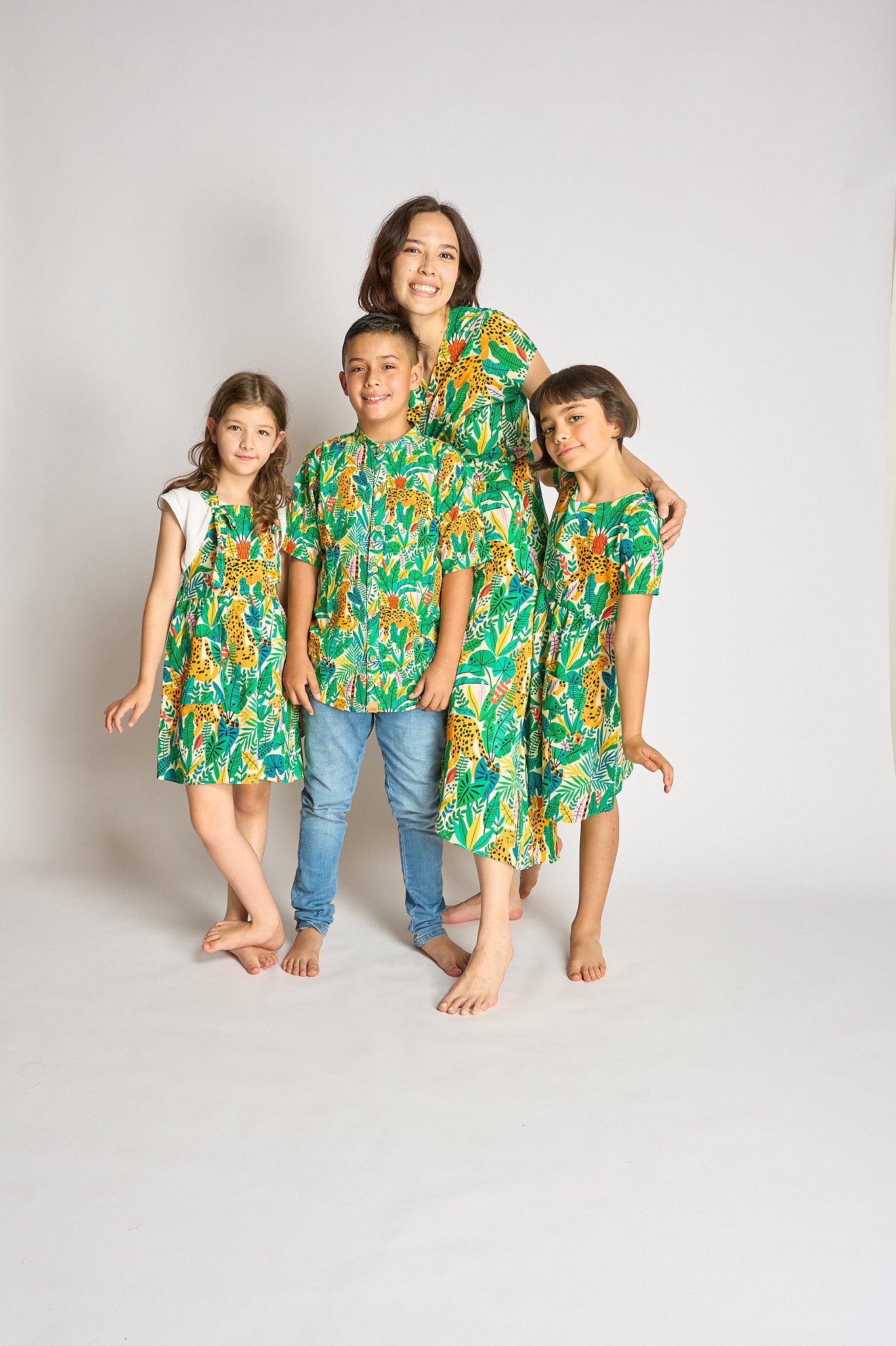 Camisa Niño Jaguar Tropical