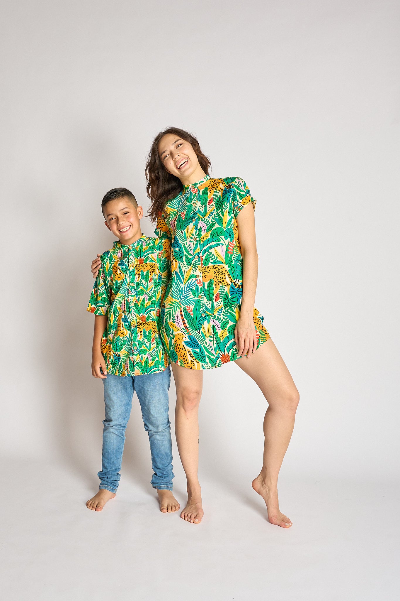 Camisa Niño Jaguar Tropical