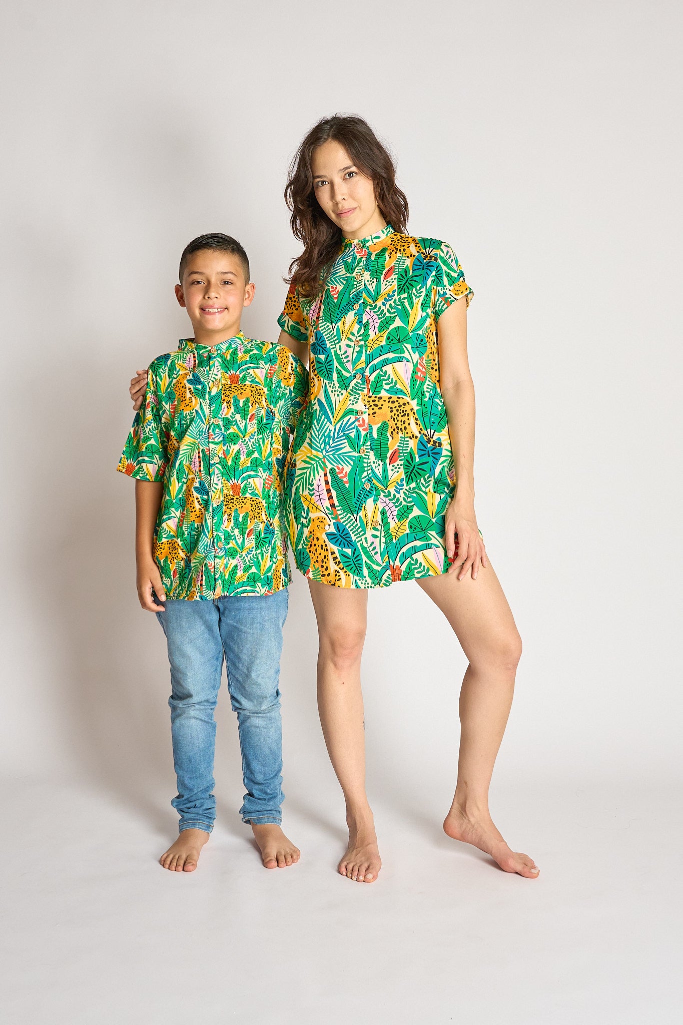 Camisa Niño Jaguar Tropical