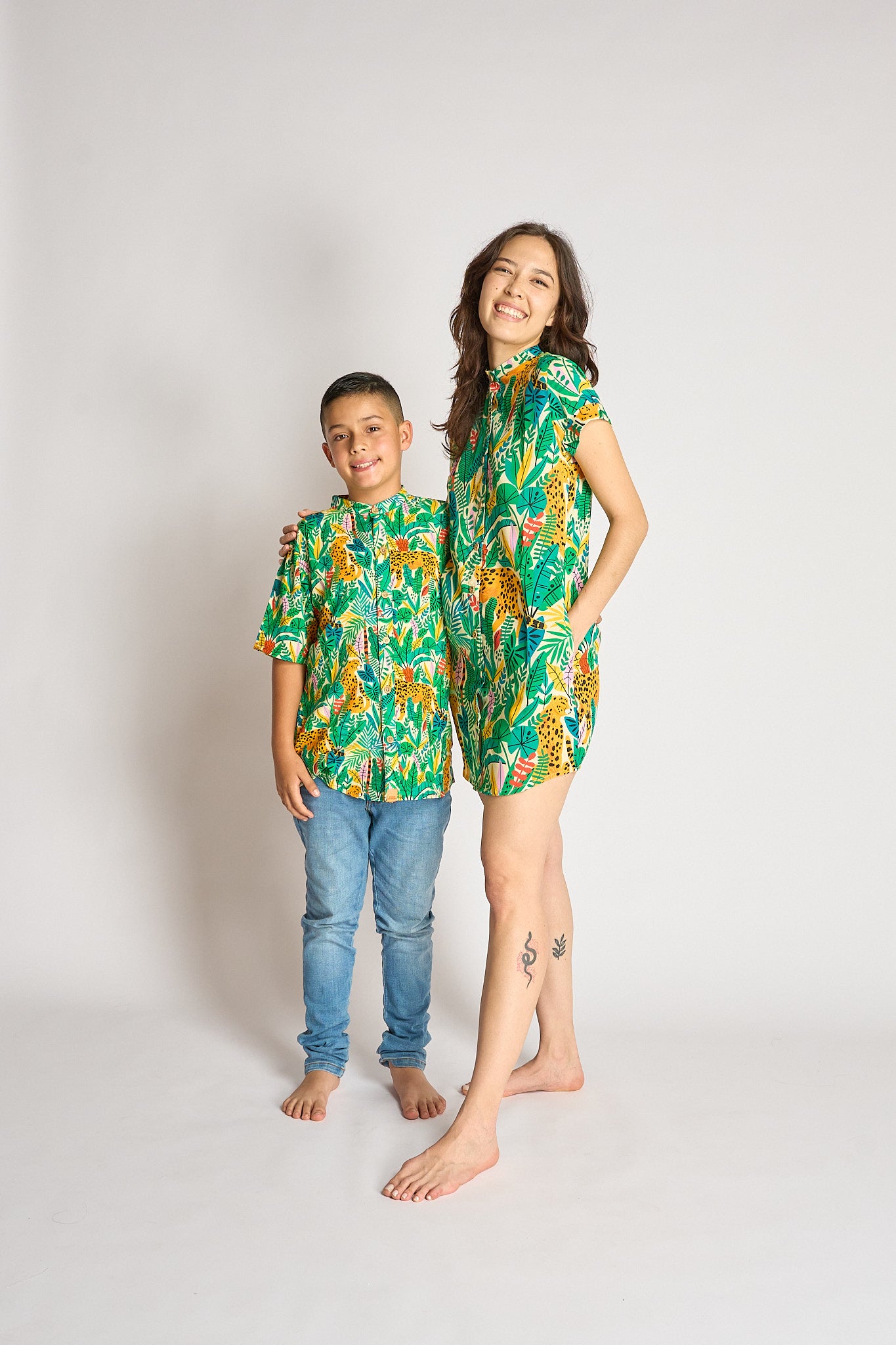 Camisa Niño Jaguar Tropical