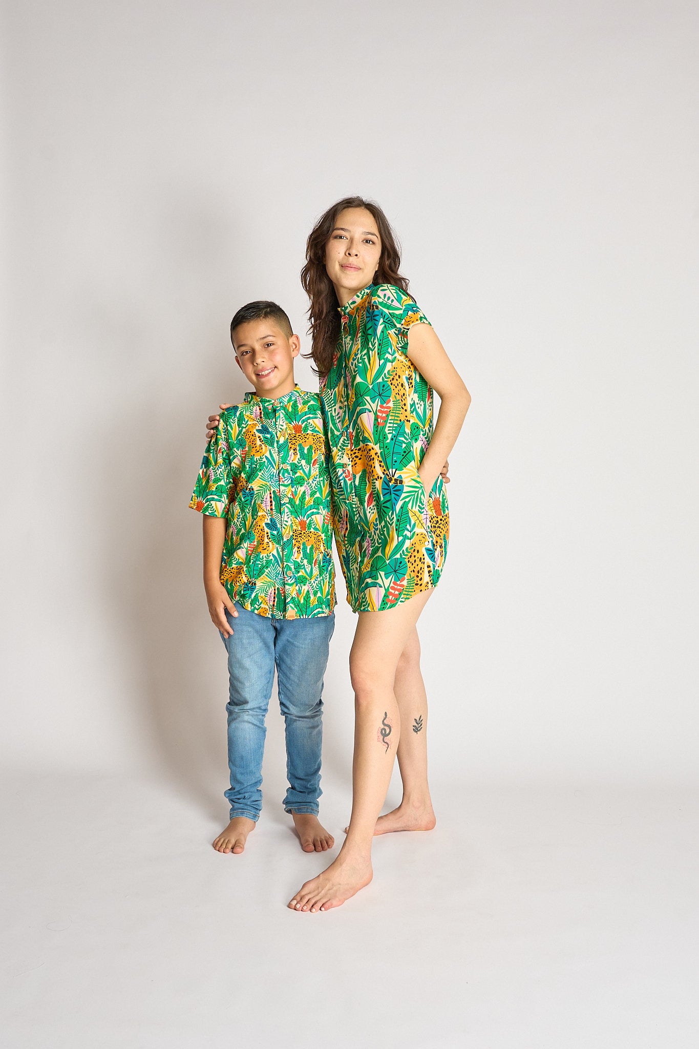 Camisa Niño Jaguar Tropical