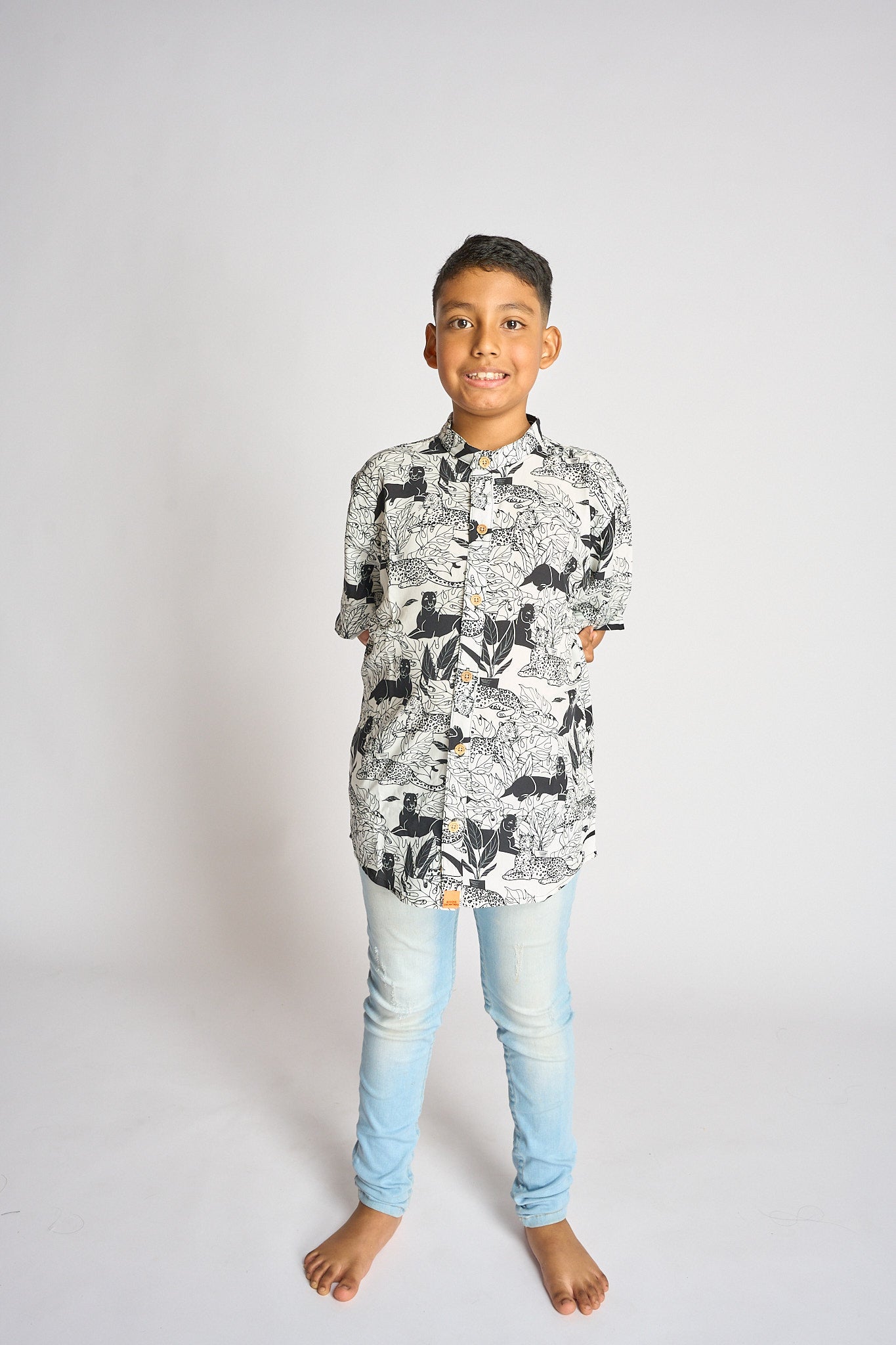 Camisa Niño Jaguar Noche