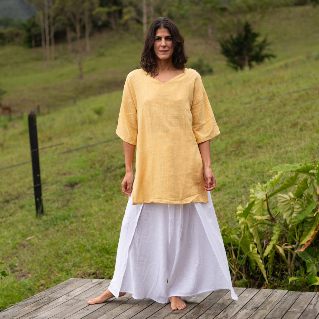 Blusón Aura — Sol Amarillo