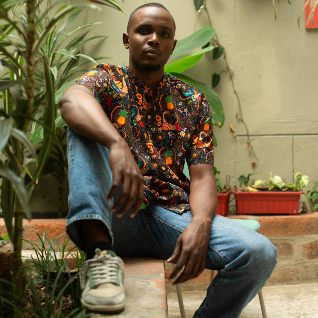 Camisa Cuello Mao  Brisa del Mar