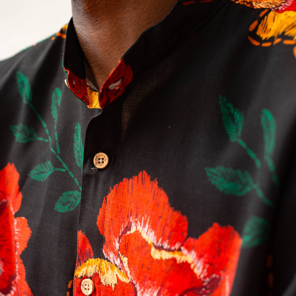 Camisa Cuello Mao Ojo Sagrado