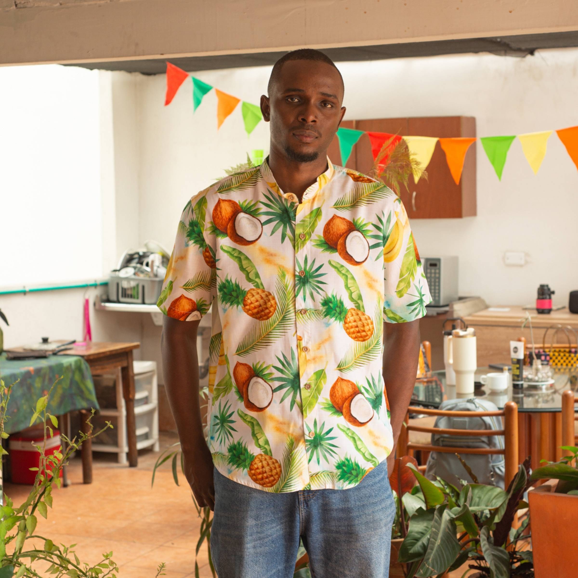 Camisa Cuello Mao Providencia