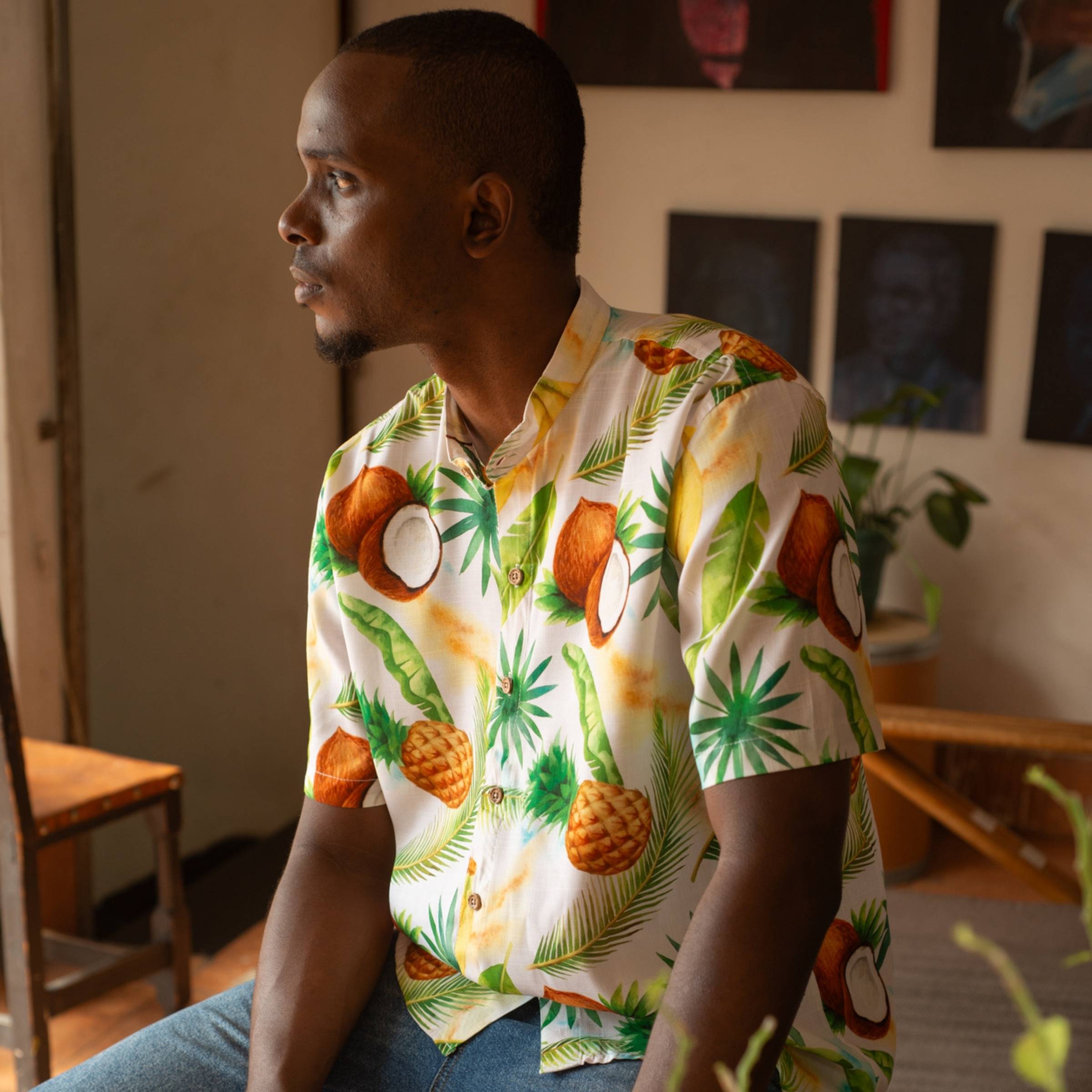 Camisa Cuello Mao Providencia