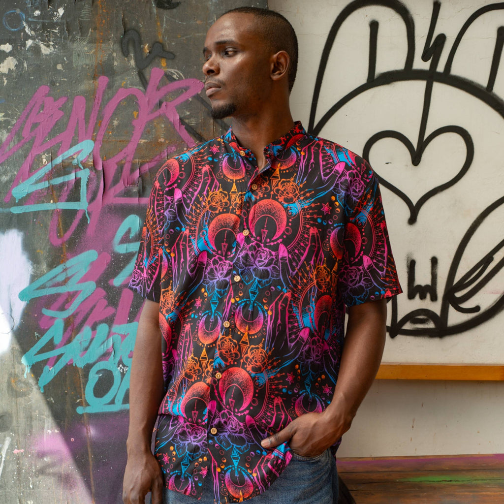 Camisa Cuello Mao Ritual