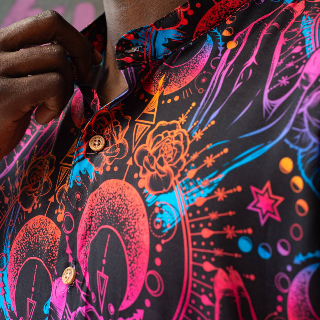 Camisa Cuello Mao Ritual