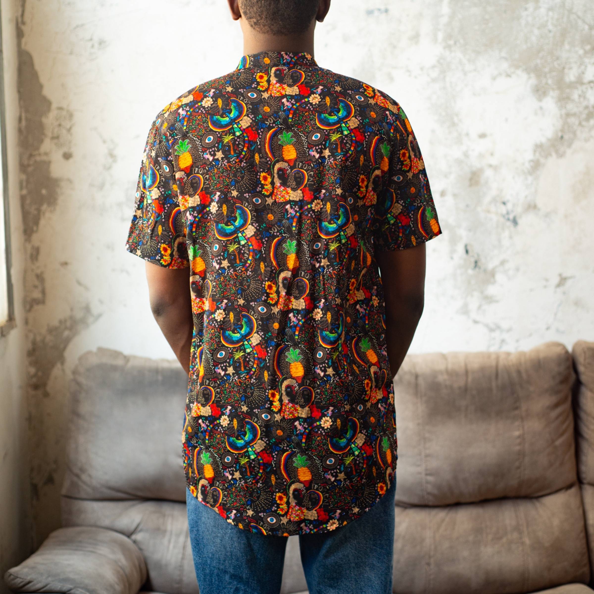 Camisa Cuello Mao  Brisa del Mar