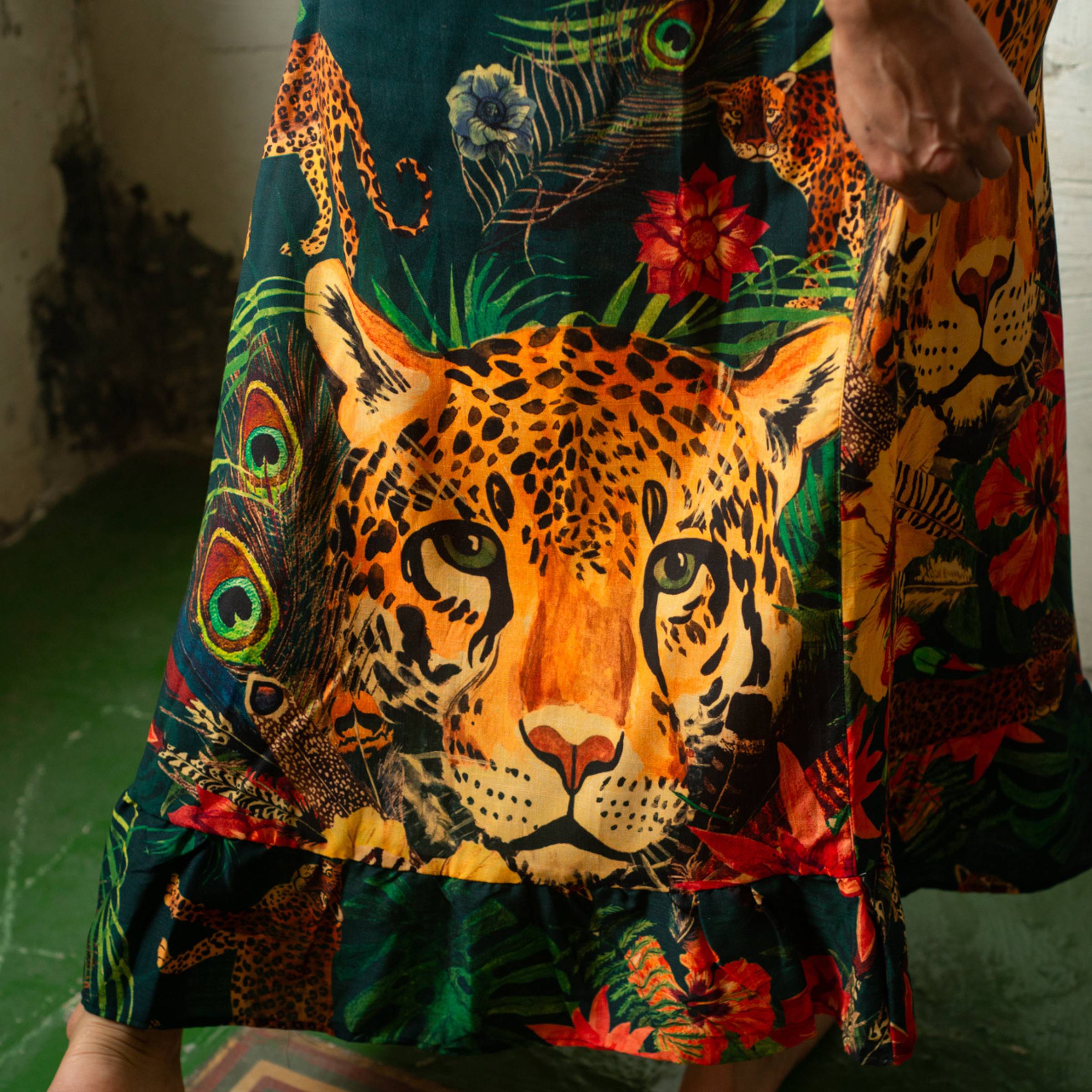 Vestido Largo Jaguar