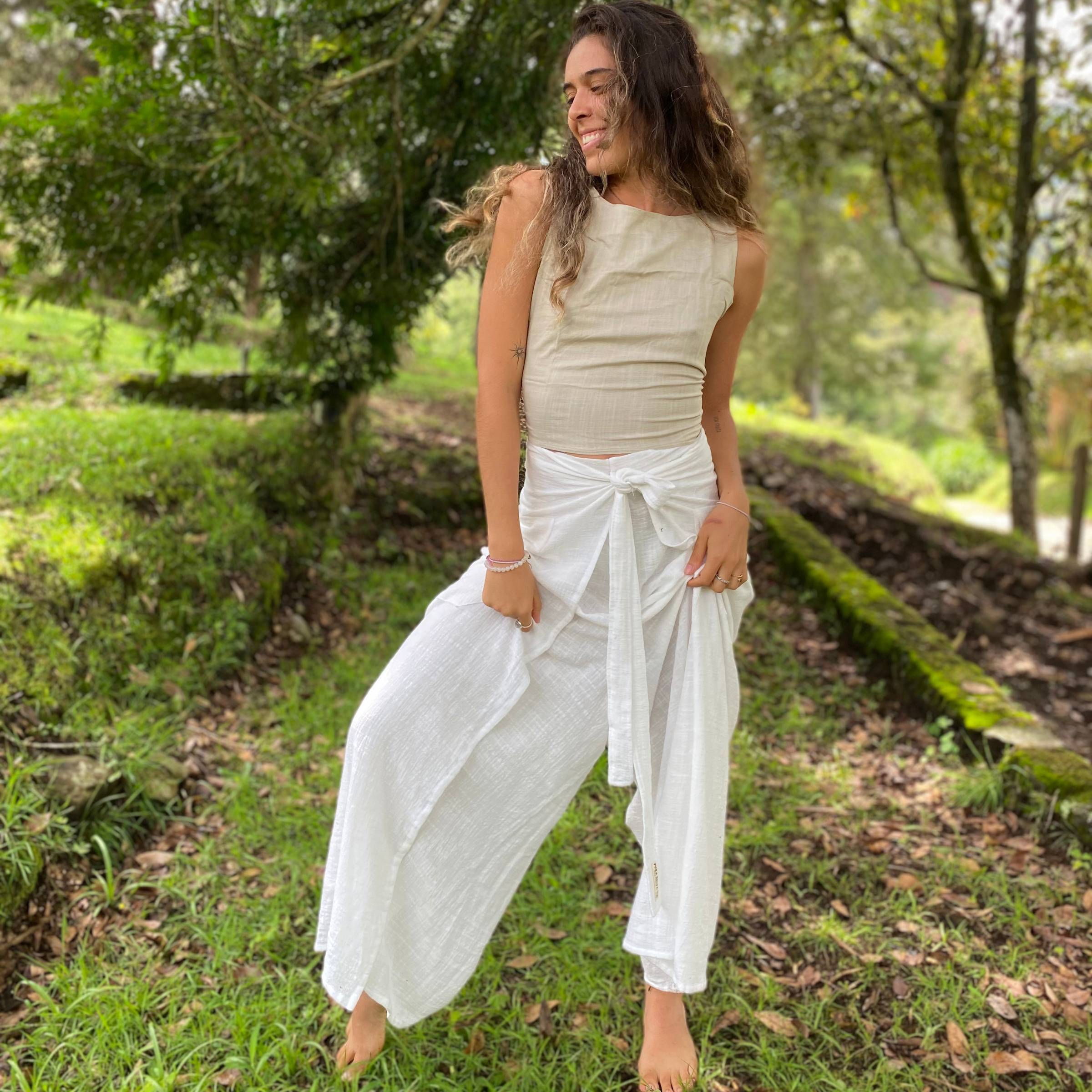 Kimono Mariposa · Blanco