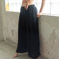 Pantalón Relajado — Negro Esencial