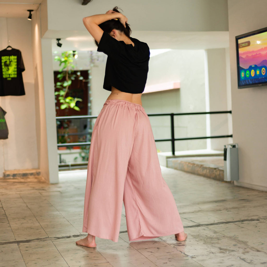 Pantalón Relajado — Oro Rosa