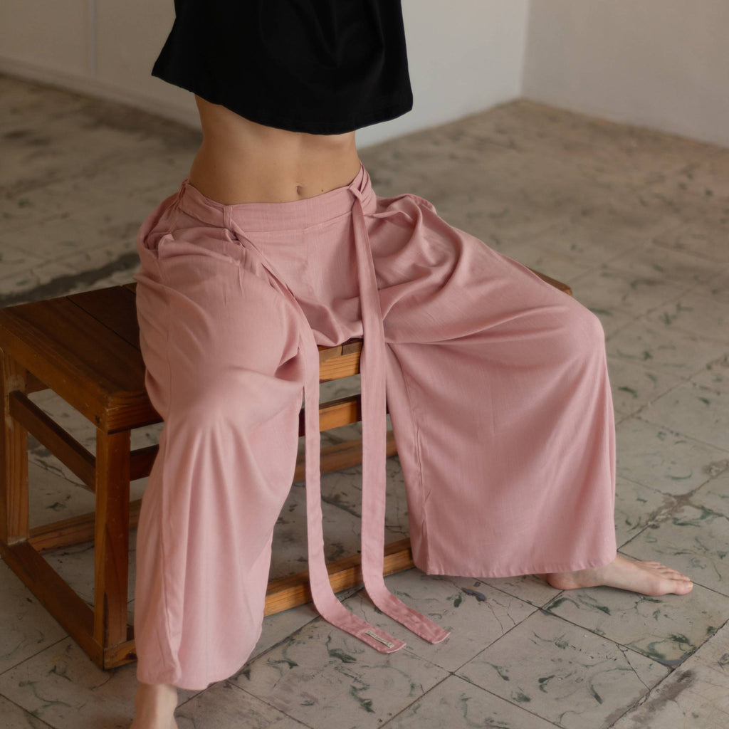 Pantalón Relajado — Oro Rosa