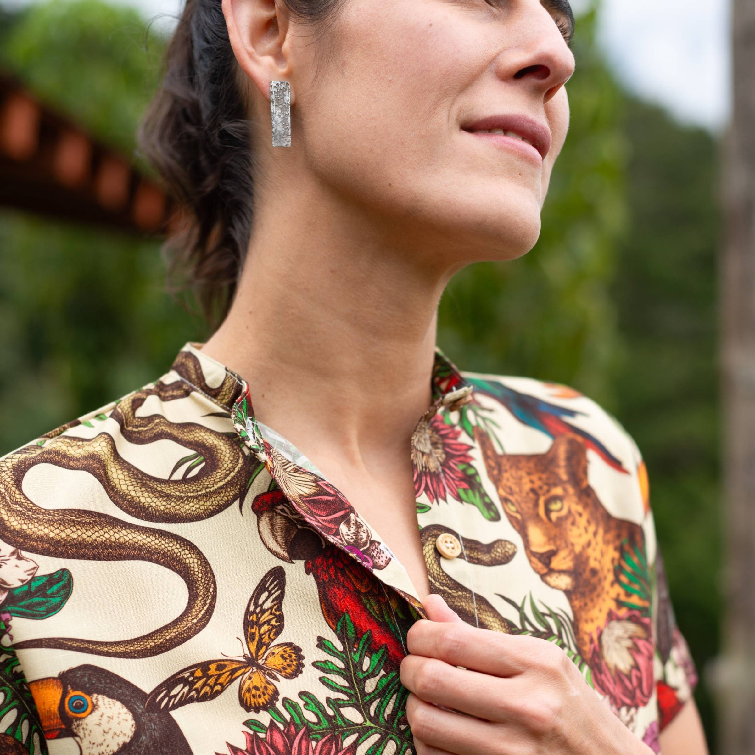 Vestido Camisa – Selva Ancestral