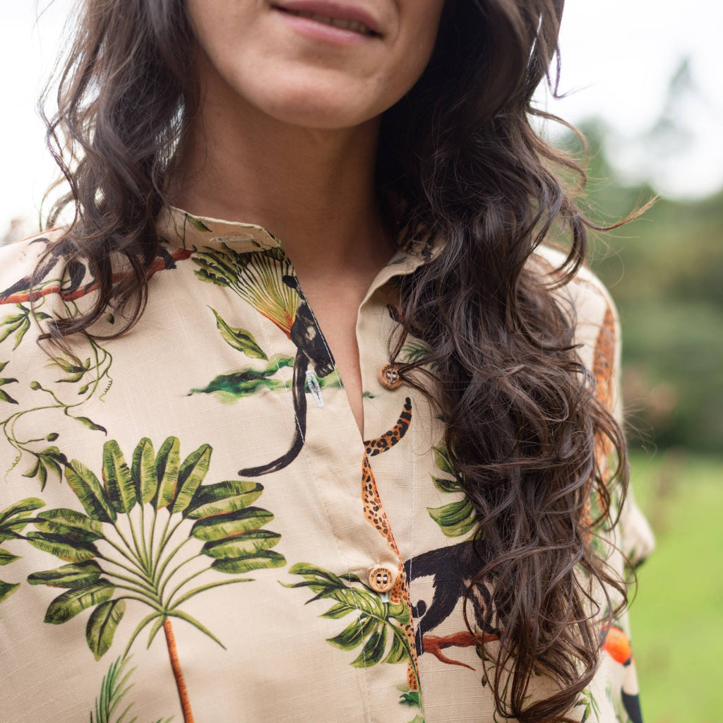Vestido Camisa – Selva Dorada