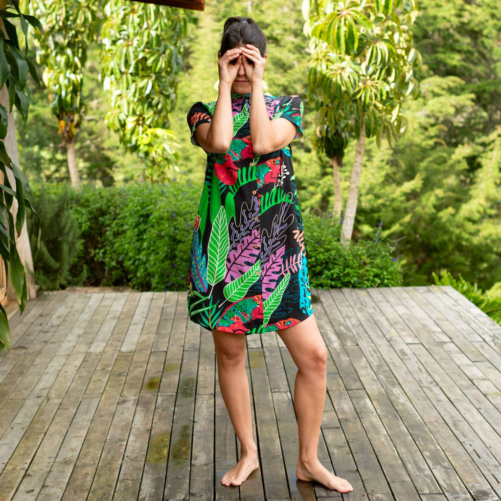 Vestido Camisa – Selva Eléctrica