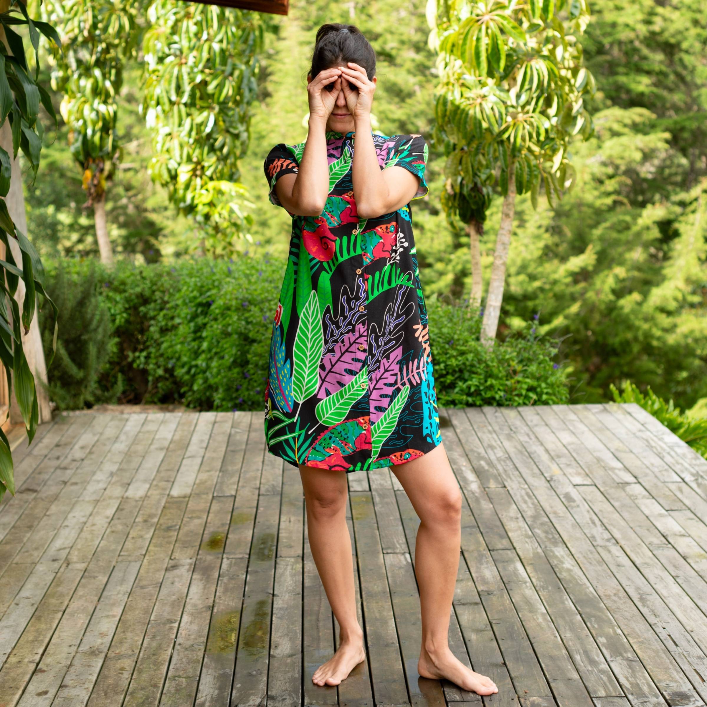 Vestido Camisa – Selva Eléctrica