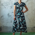 Vestido Cruzado Océano