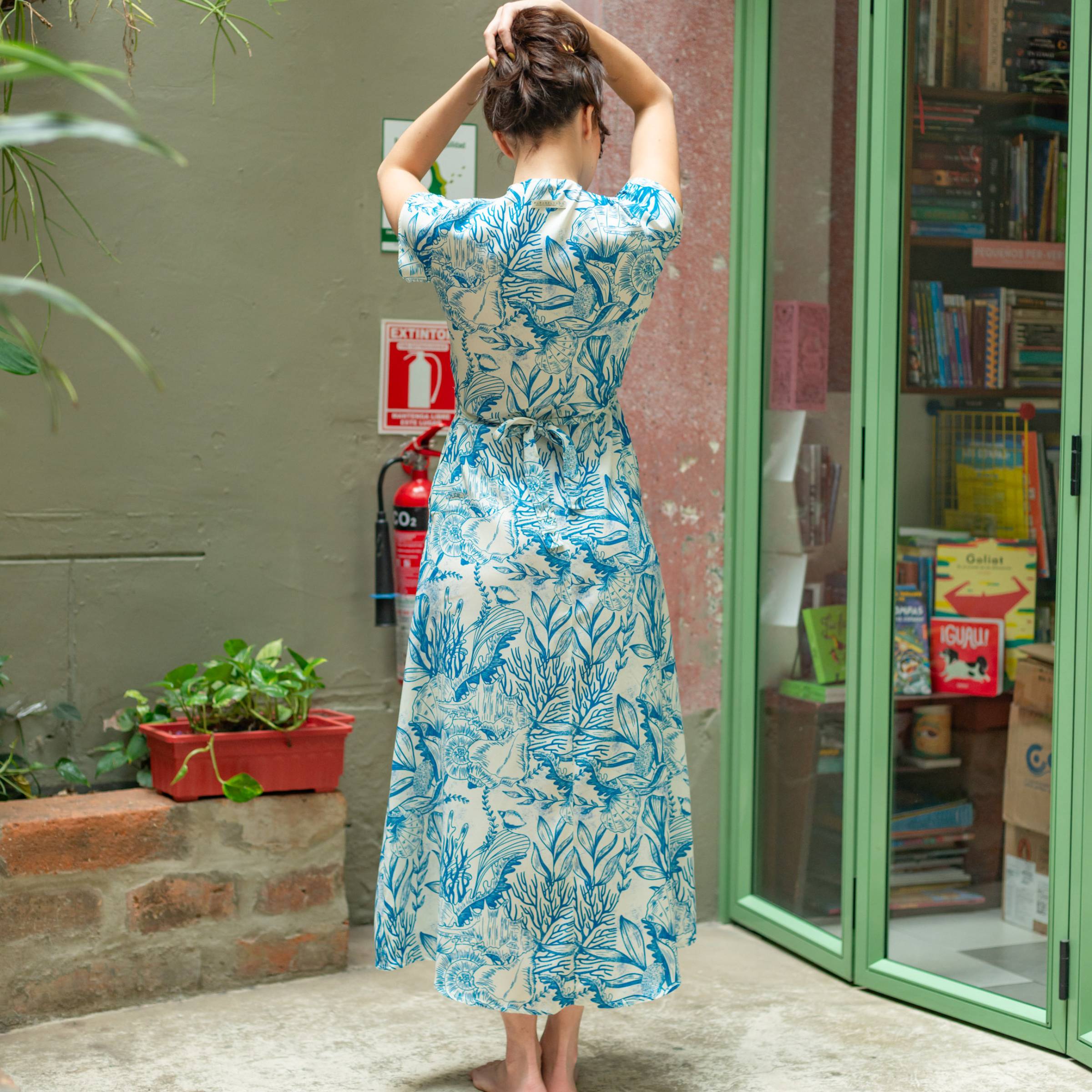 Vestido Cruzado — Marea Viva