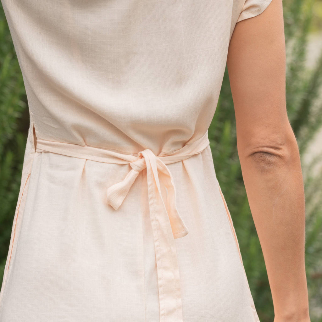 Vestido Cruzado — Perla