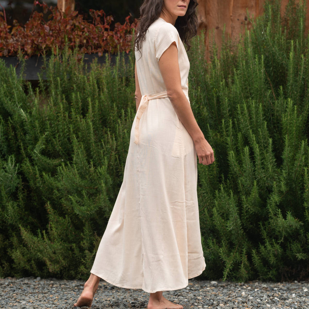 Vestido Cruzado — Perla