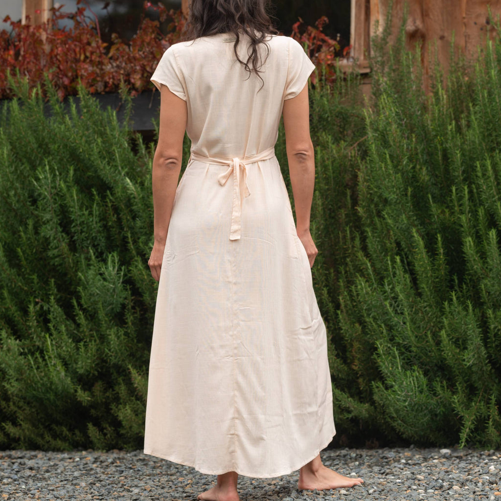 Vestido Cruzado — Perla
