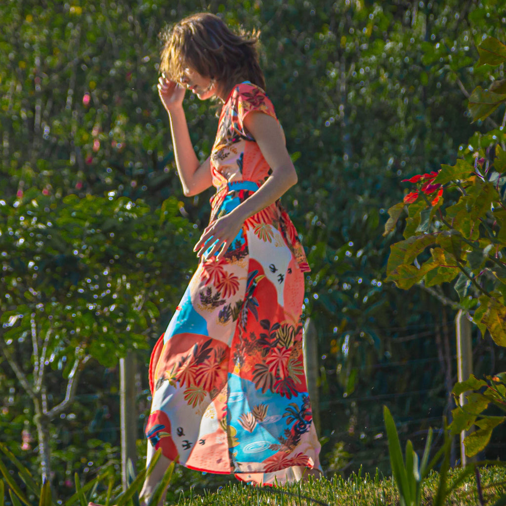 Vestido Cruzado — Pura Selva