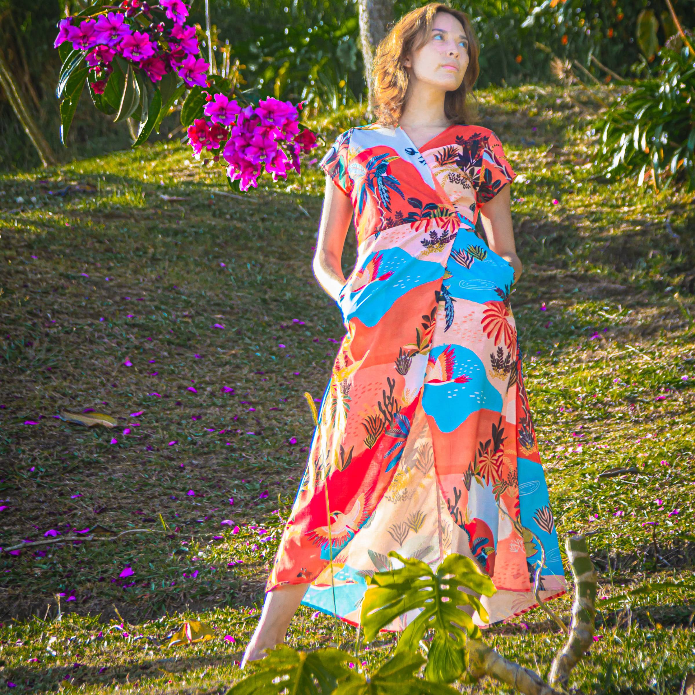 Vestido Cruzado — Pura Selva
