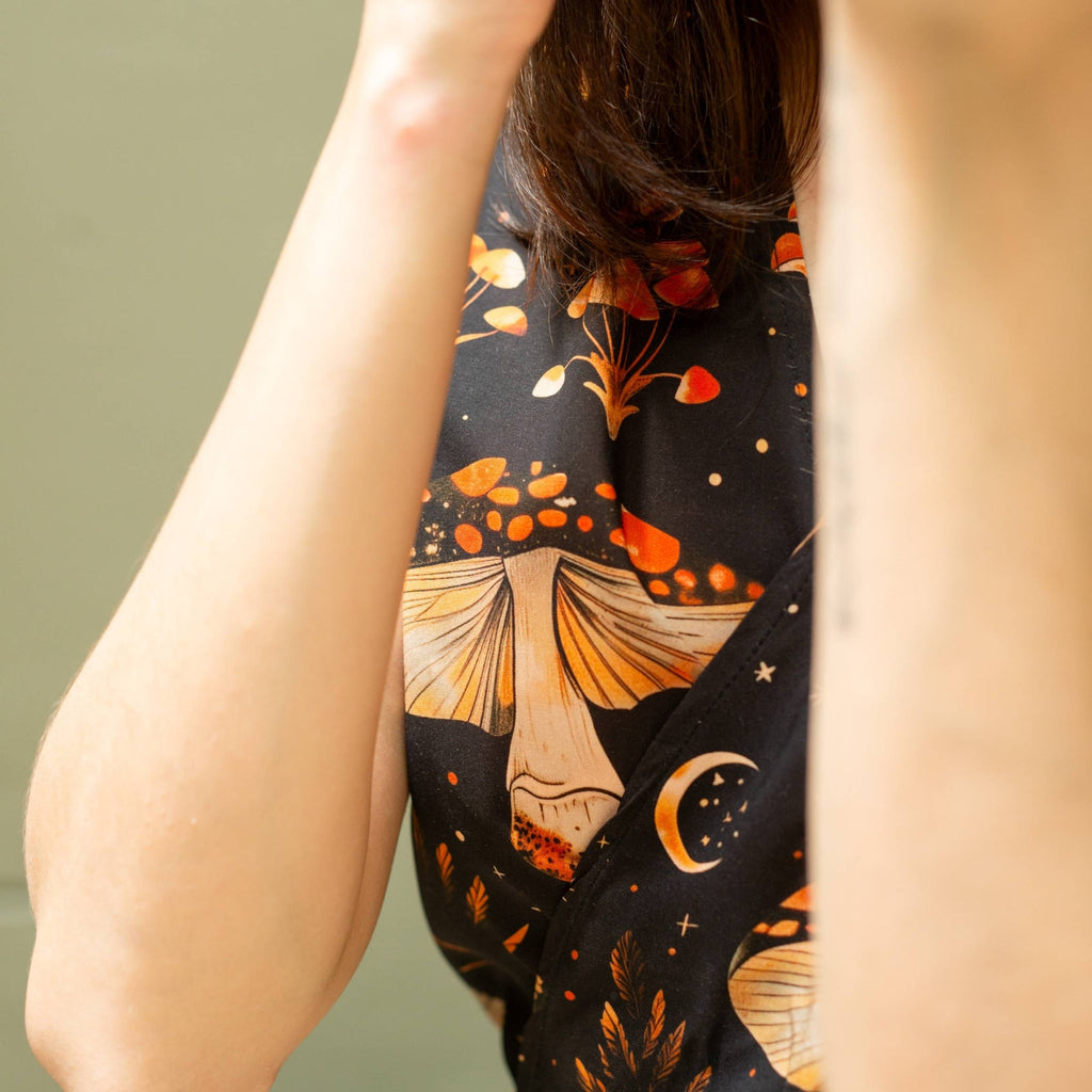 Vestido Cruzado — Ritual Nocturno