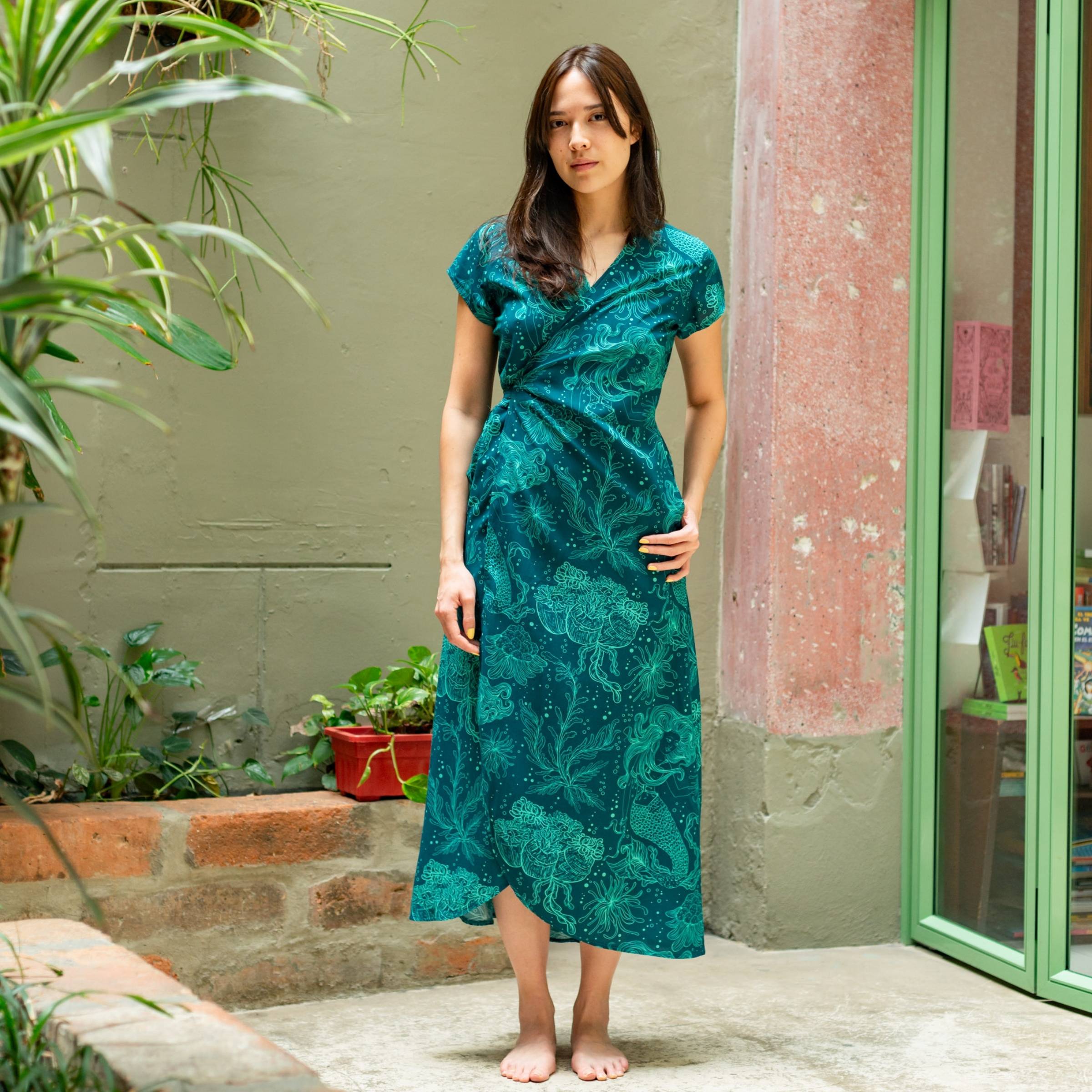 Vestido Cruzado — Sirena