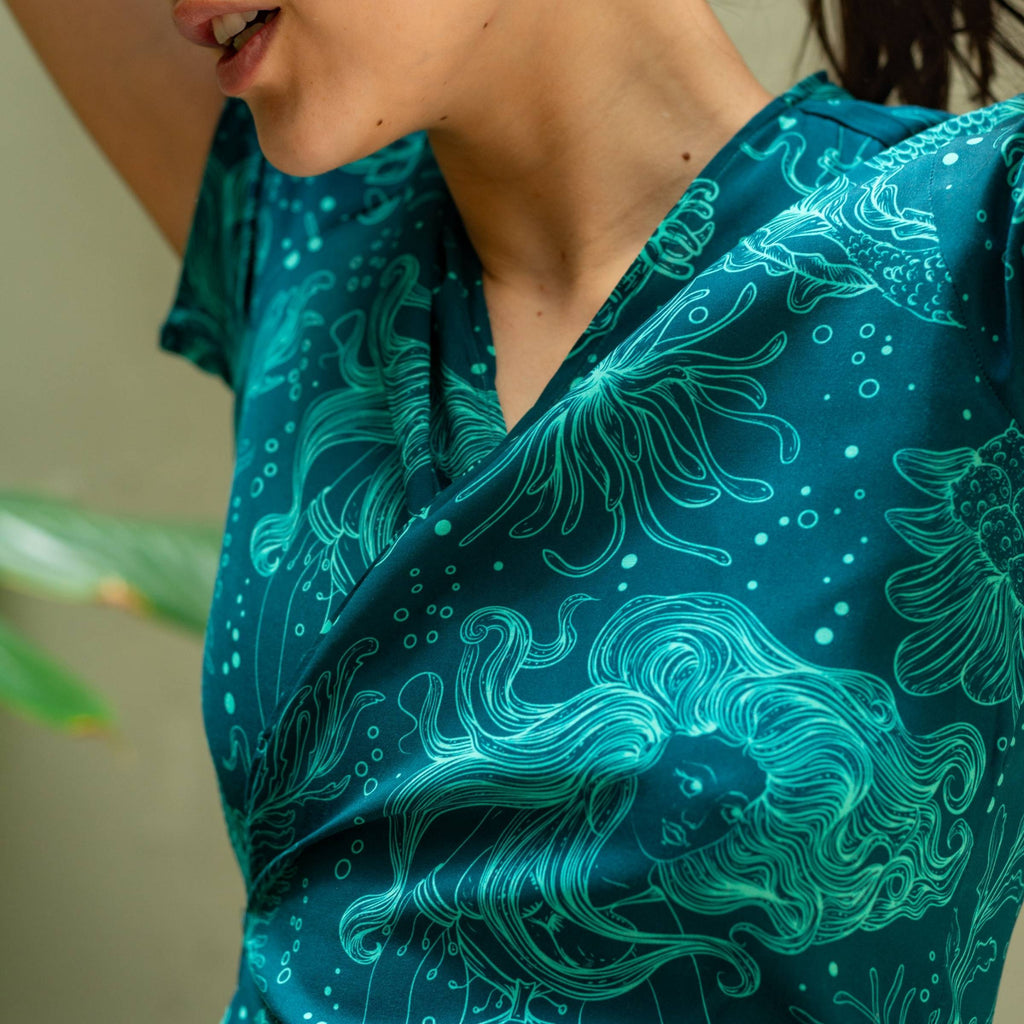 Vestido Cruzado — Sirena