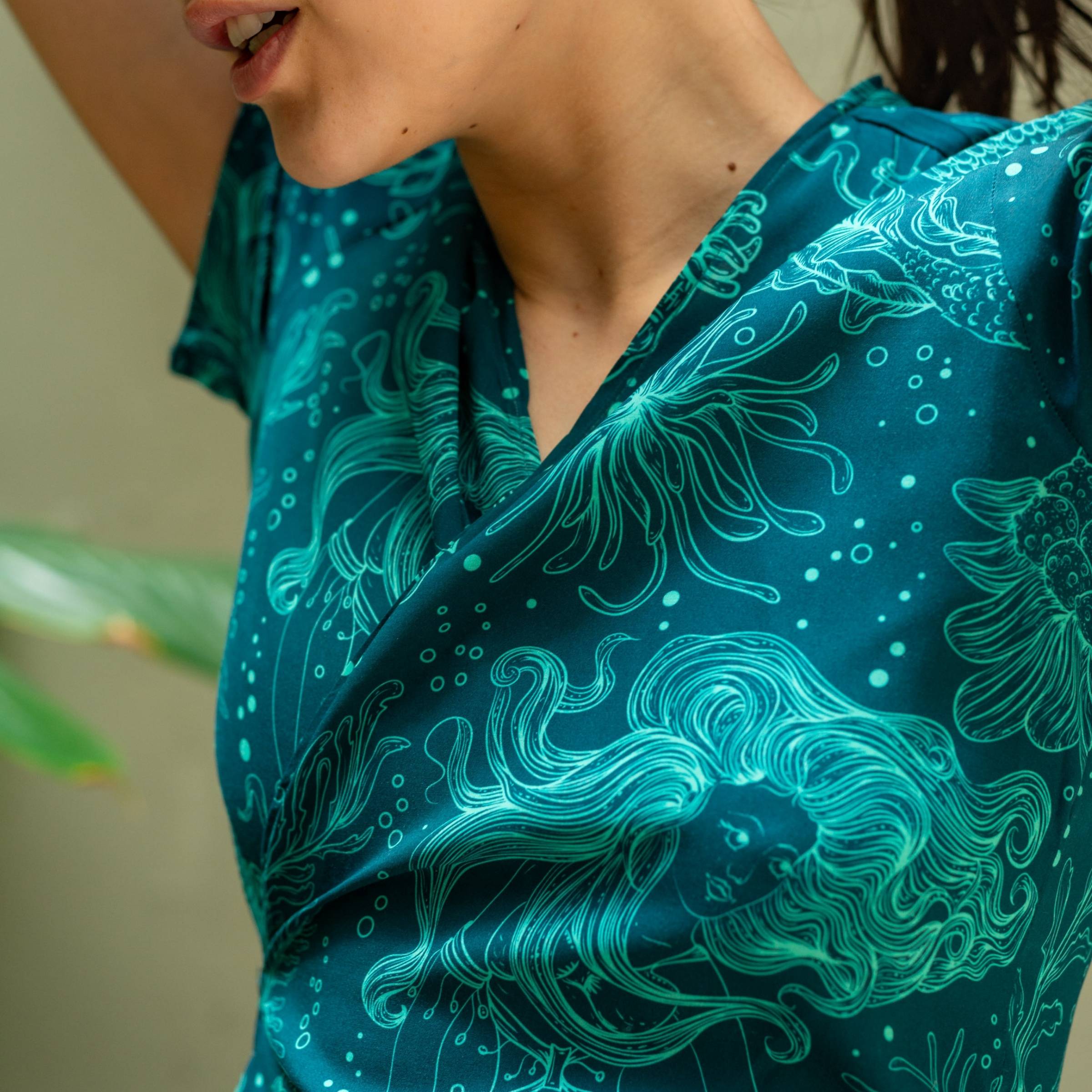 Vestido Cruzado — Sirena