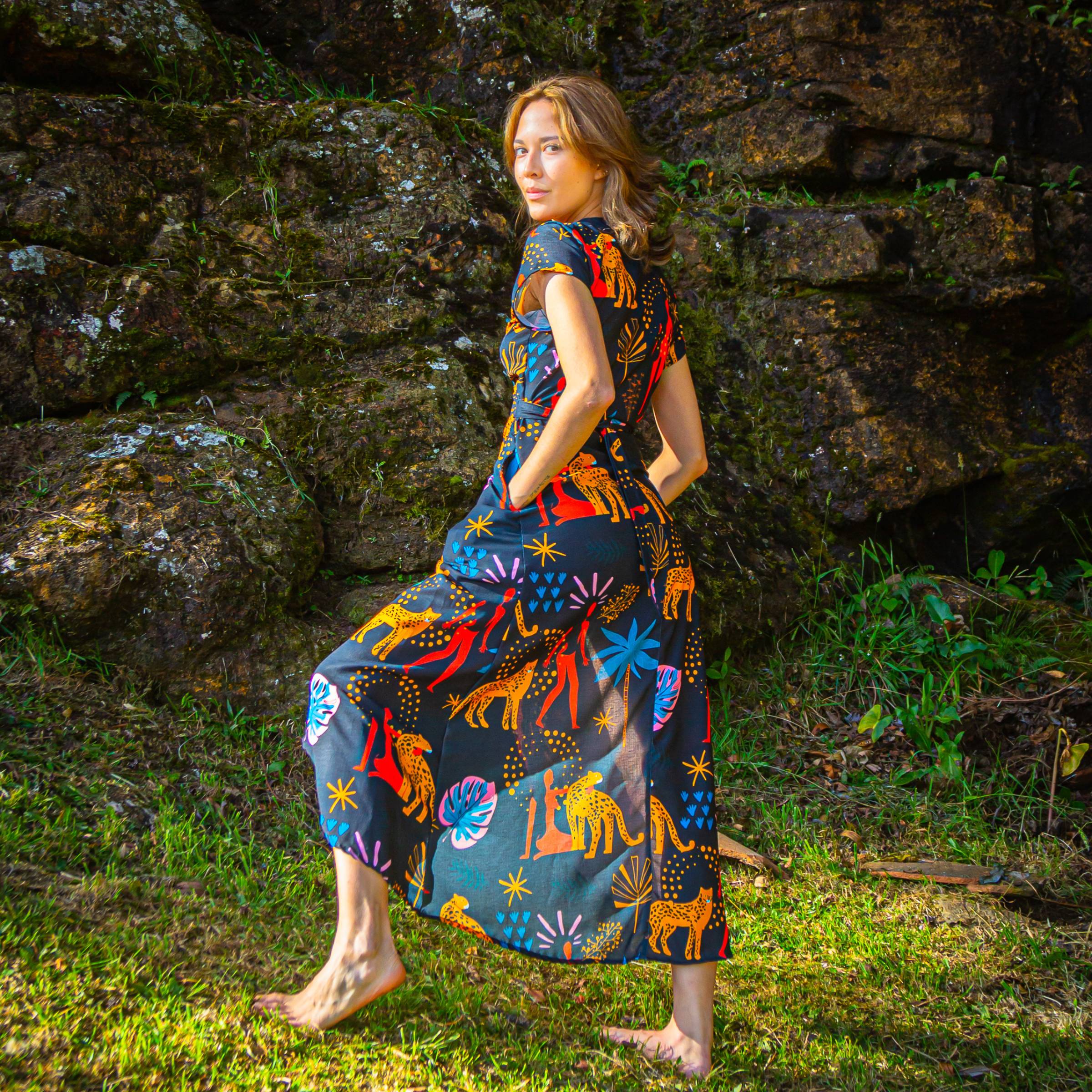 Vestido Cruzado — Territorio Jaguar