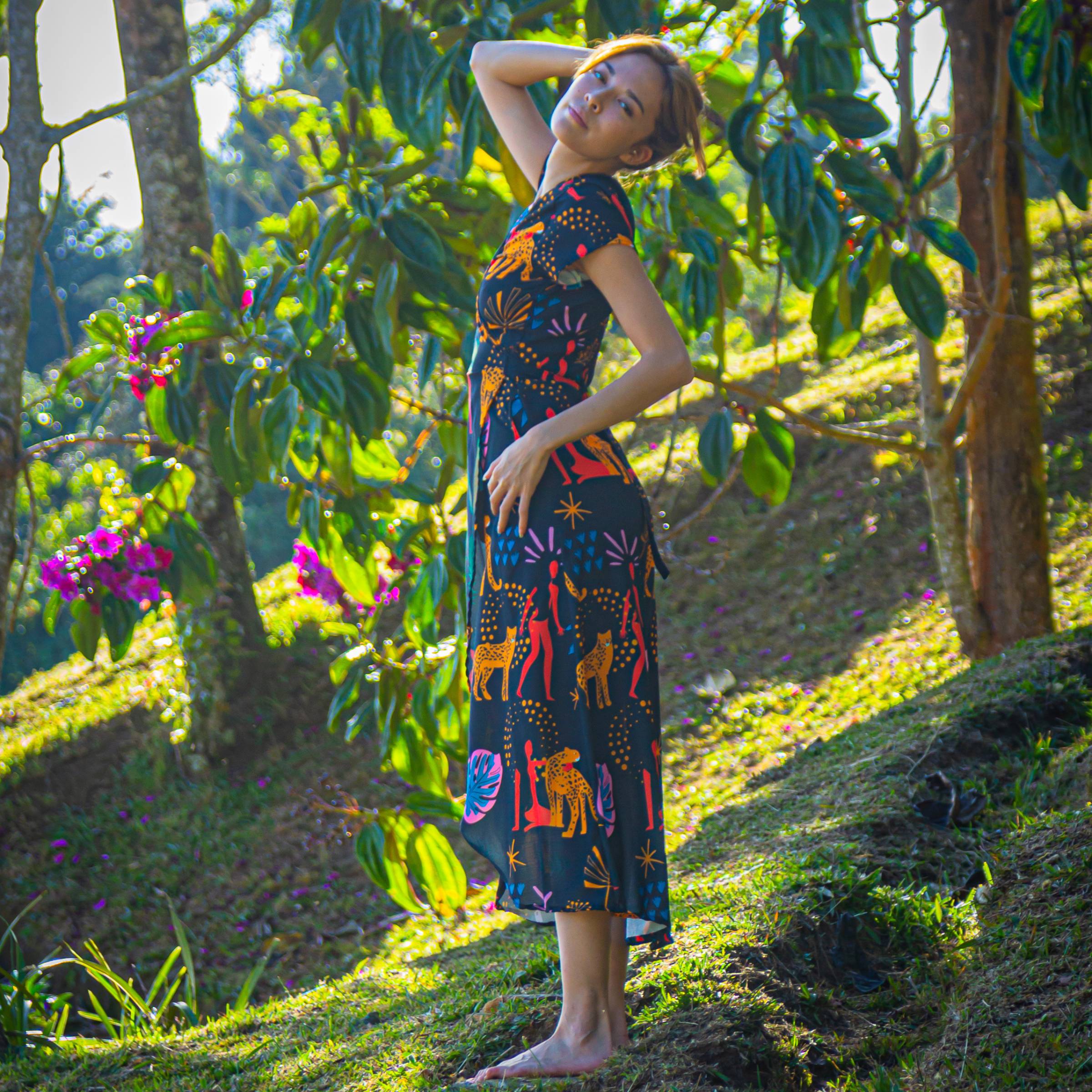 Vestido Cruzado — Territorio Jaguar