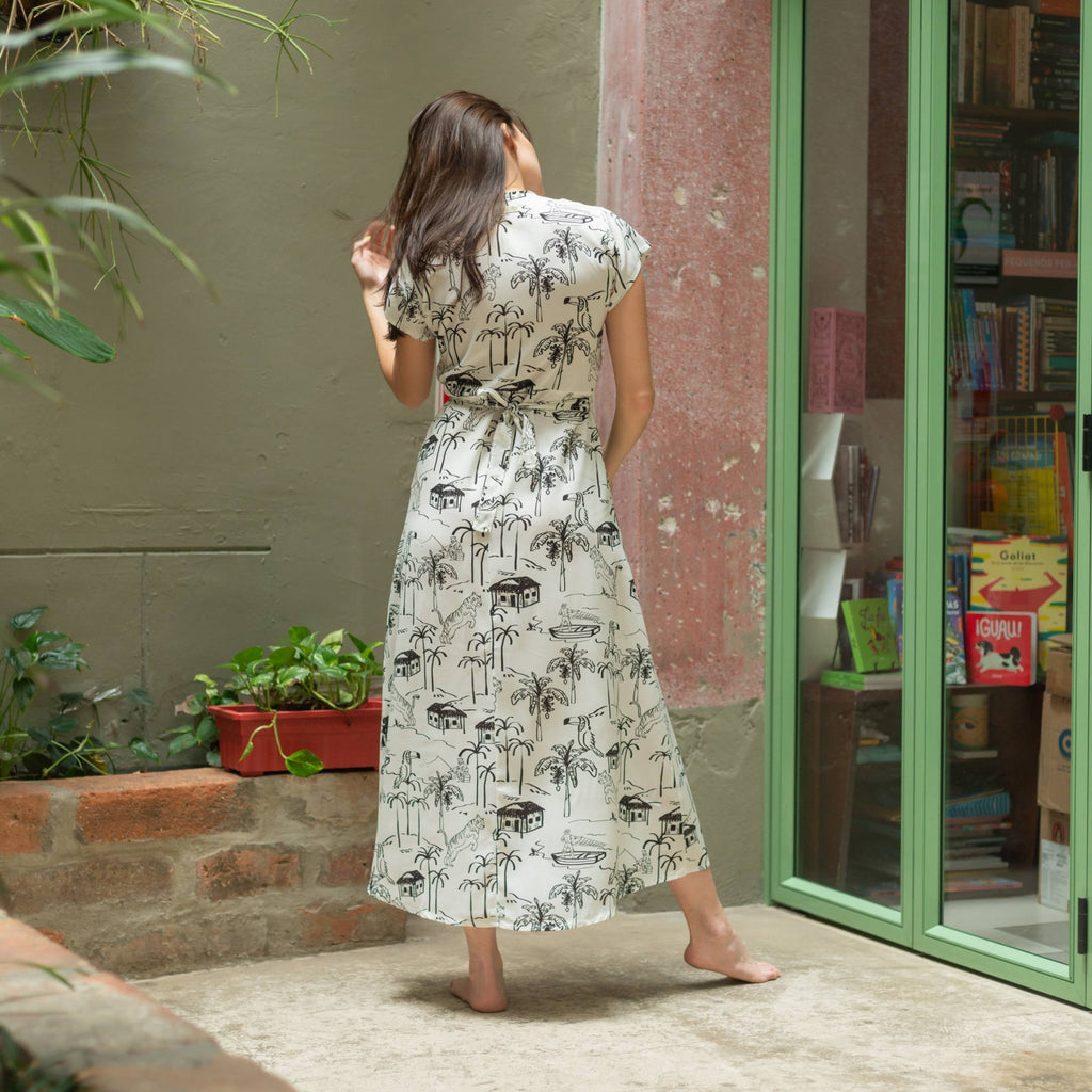 Vestido Cruzado — Territorio Raíz