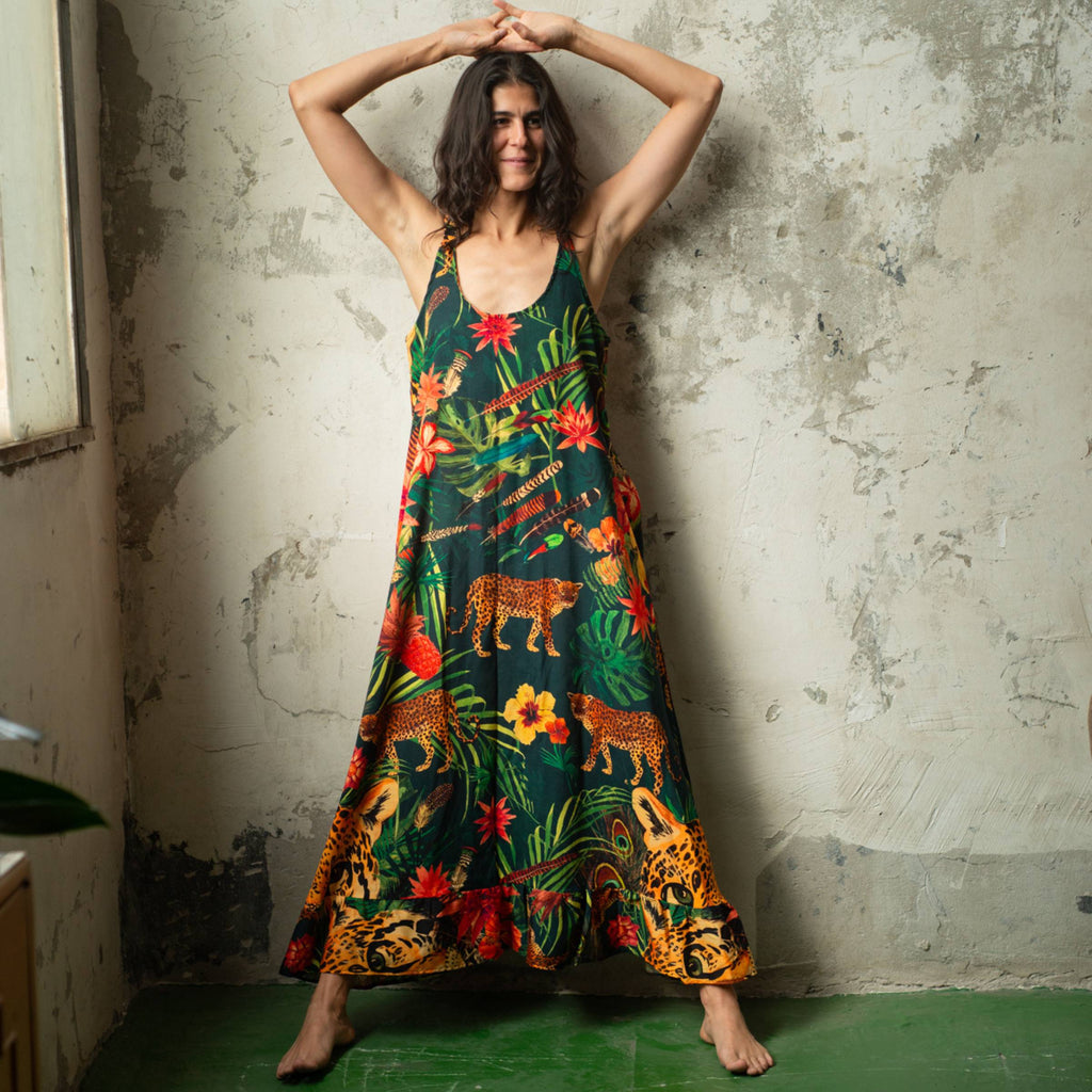 Vestido Largo Jaguar