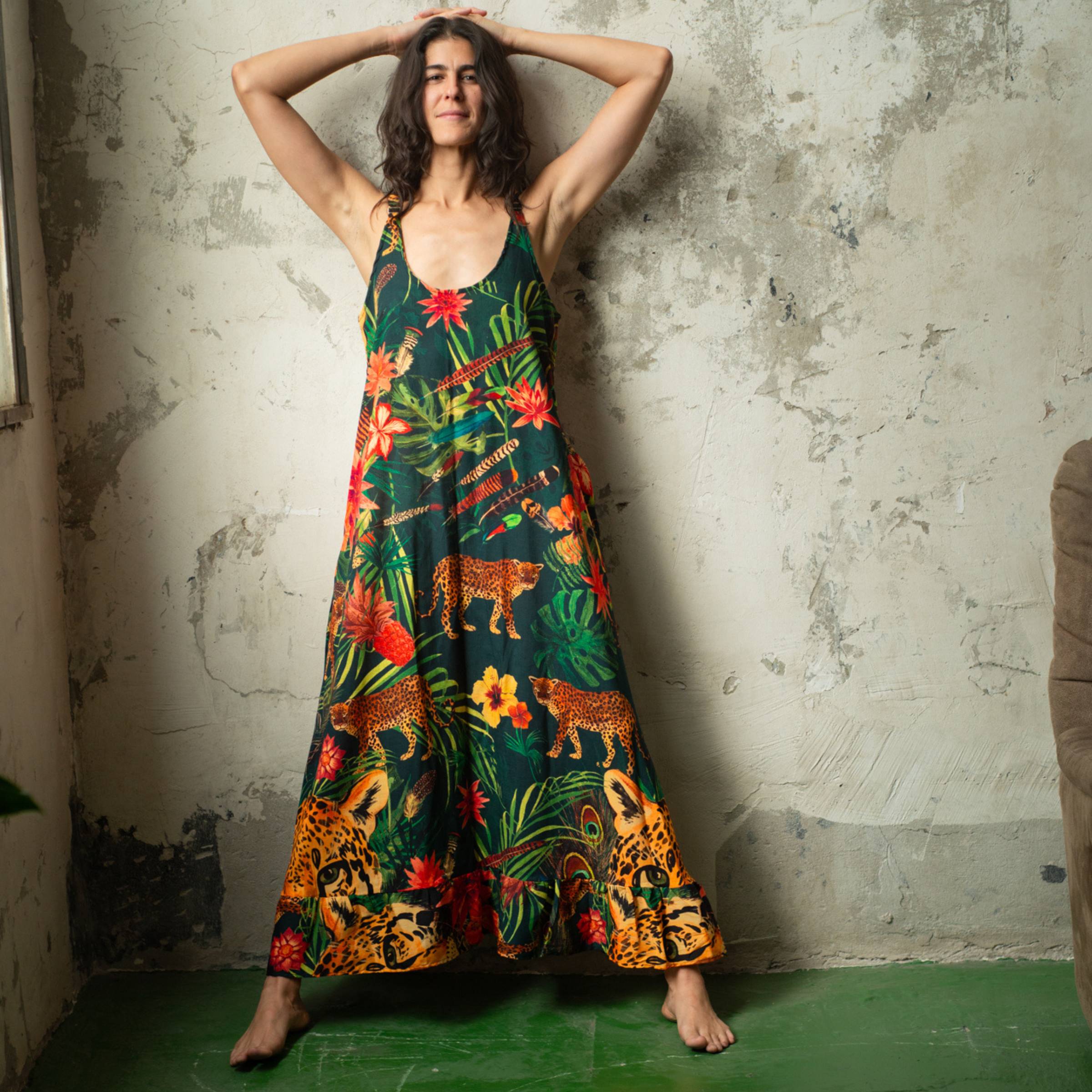 Vestido Largo Jaguar
