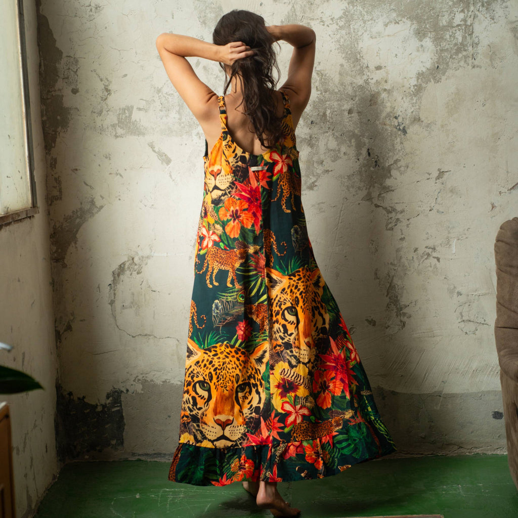 Vestido Largo Jaguar